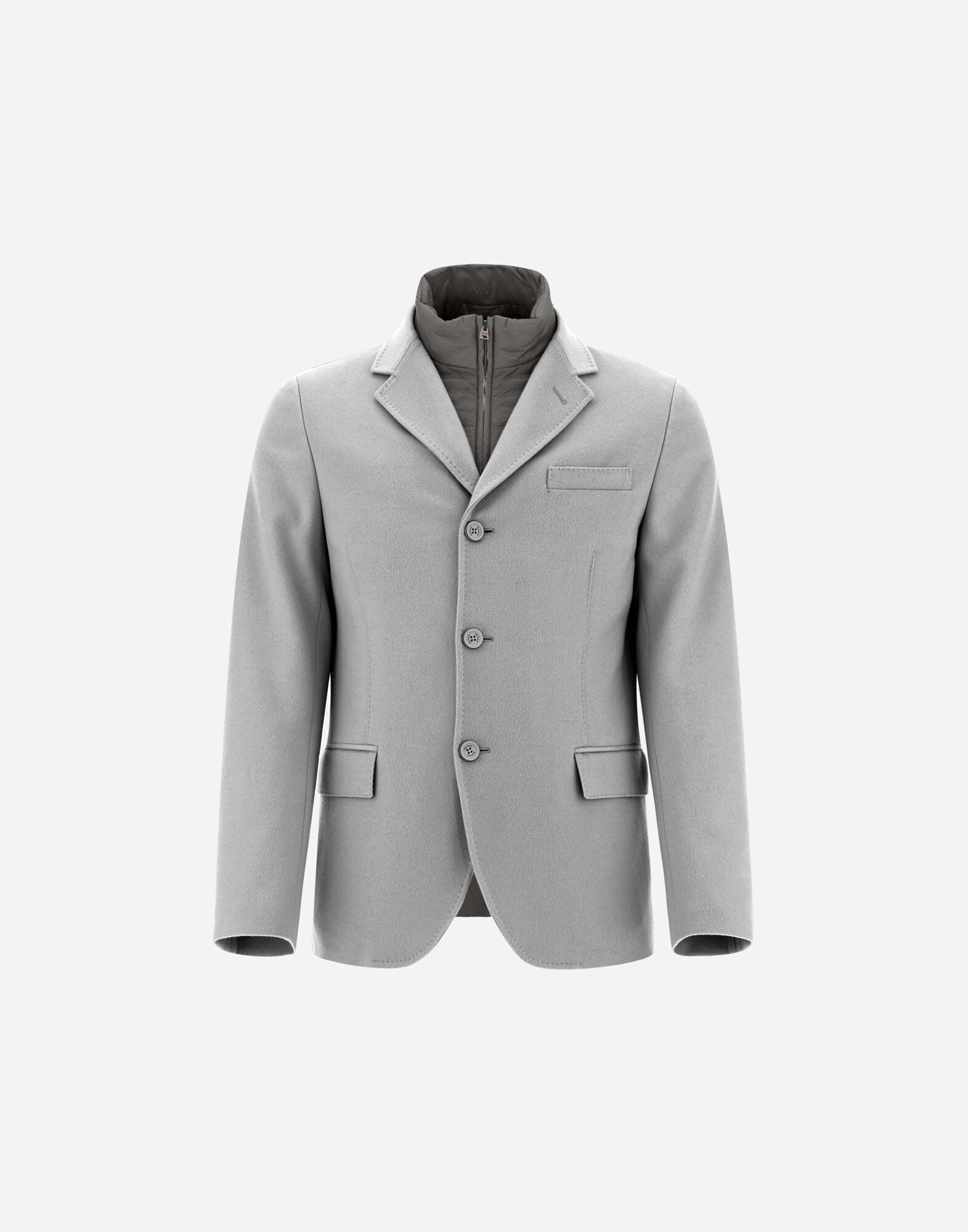 Cashmere & Nylon Ultralight Blazer M