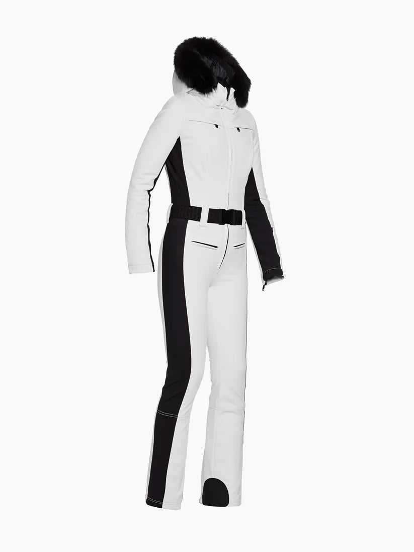 Parry Ski Suit Faux Border W