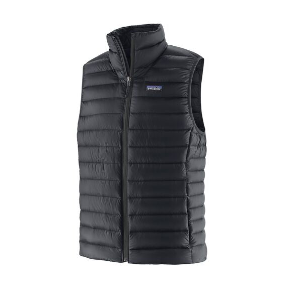 black Down Sweater Vest M