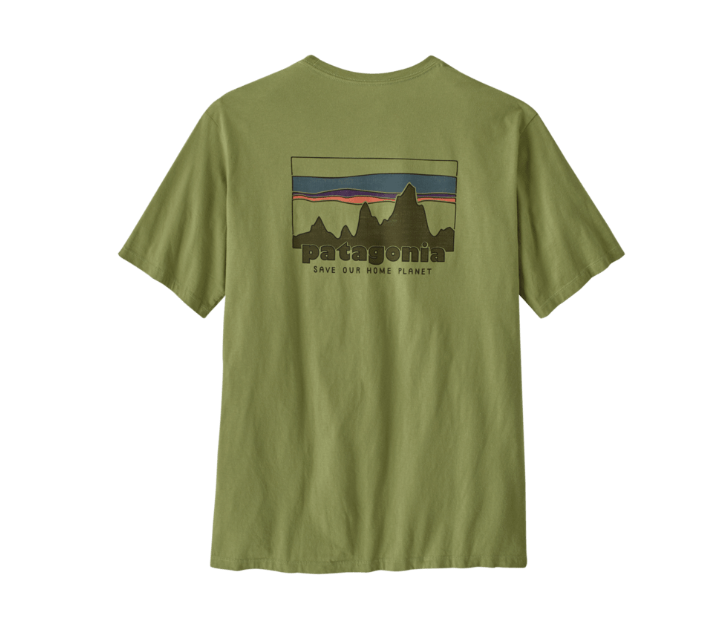 buckhorn green 73 Skyline Organic T-shirt M
