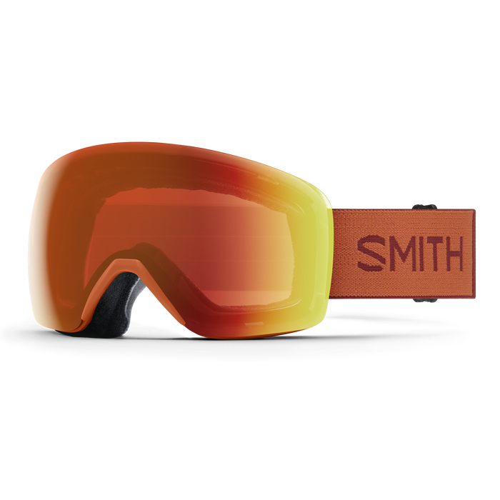 Skyline Goggle Carnelian W ChromaPop Everyday Red Mirror Lens | BOTËGHES LAGAZOI
