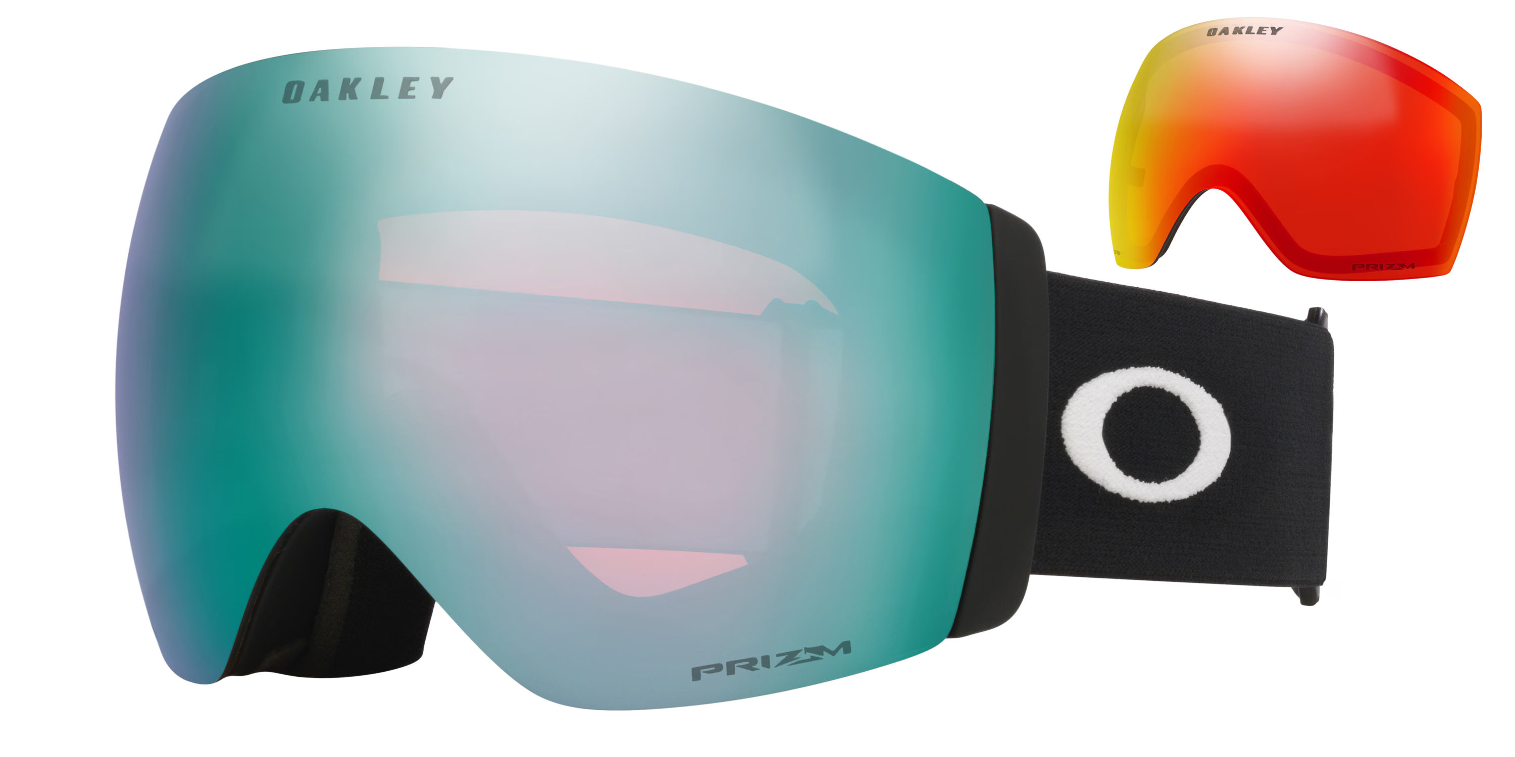 Flight Deck Pro L - Matte Black/Prizm Snow Sapphire Iridium