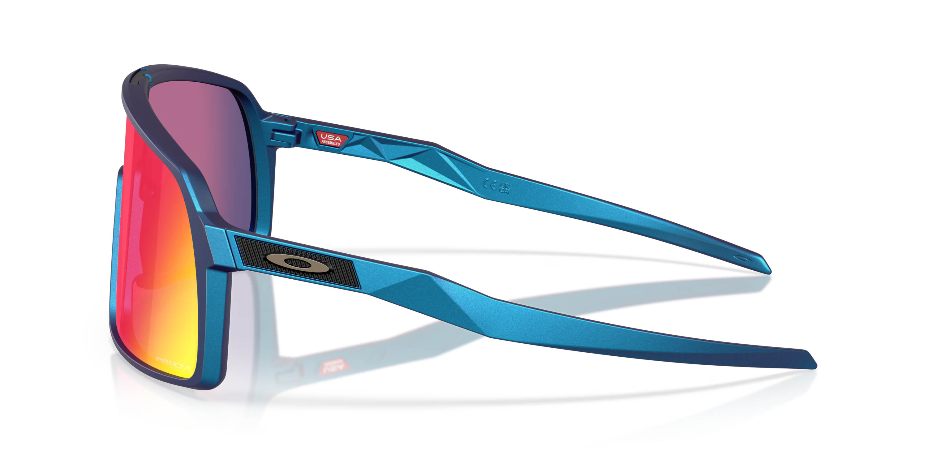 Sutro - Matte Cyan/Blue Colorshift Frame/Prizm Road Lenses