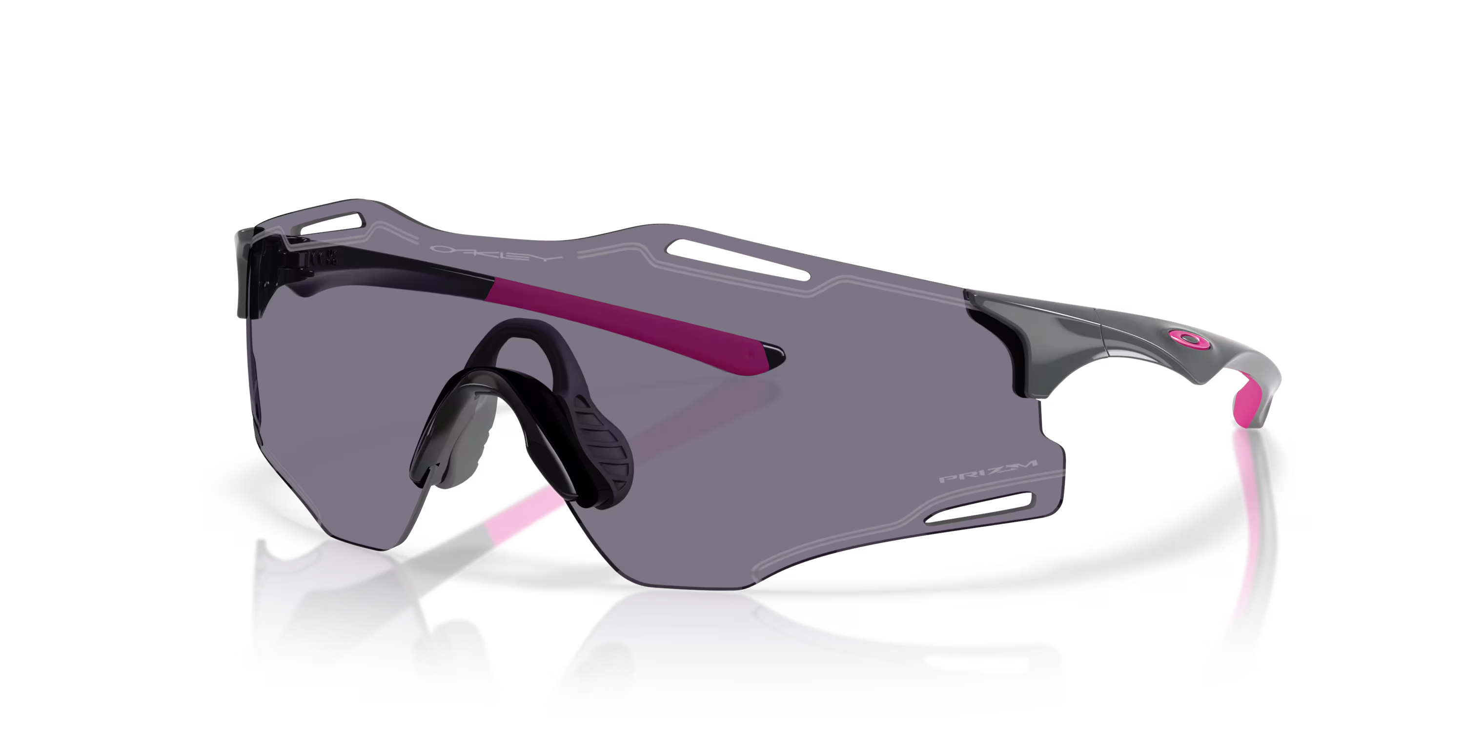 Cybr Zero Polished Carbon Frame/Prizm Grey Lenses
