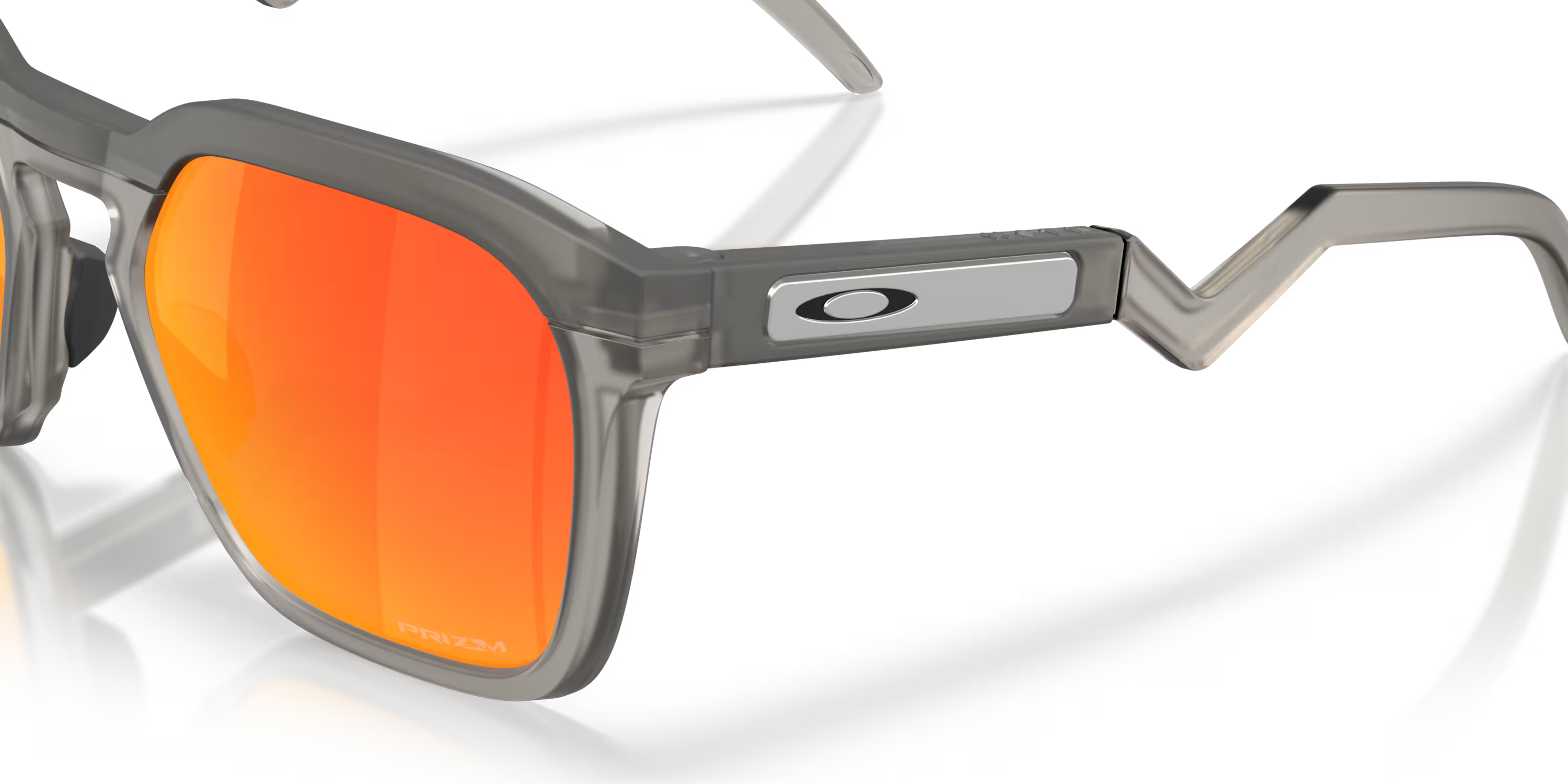 HSTN SQ - Matte Grey Smoke Frame/Prizm Ruby Lenses