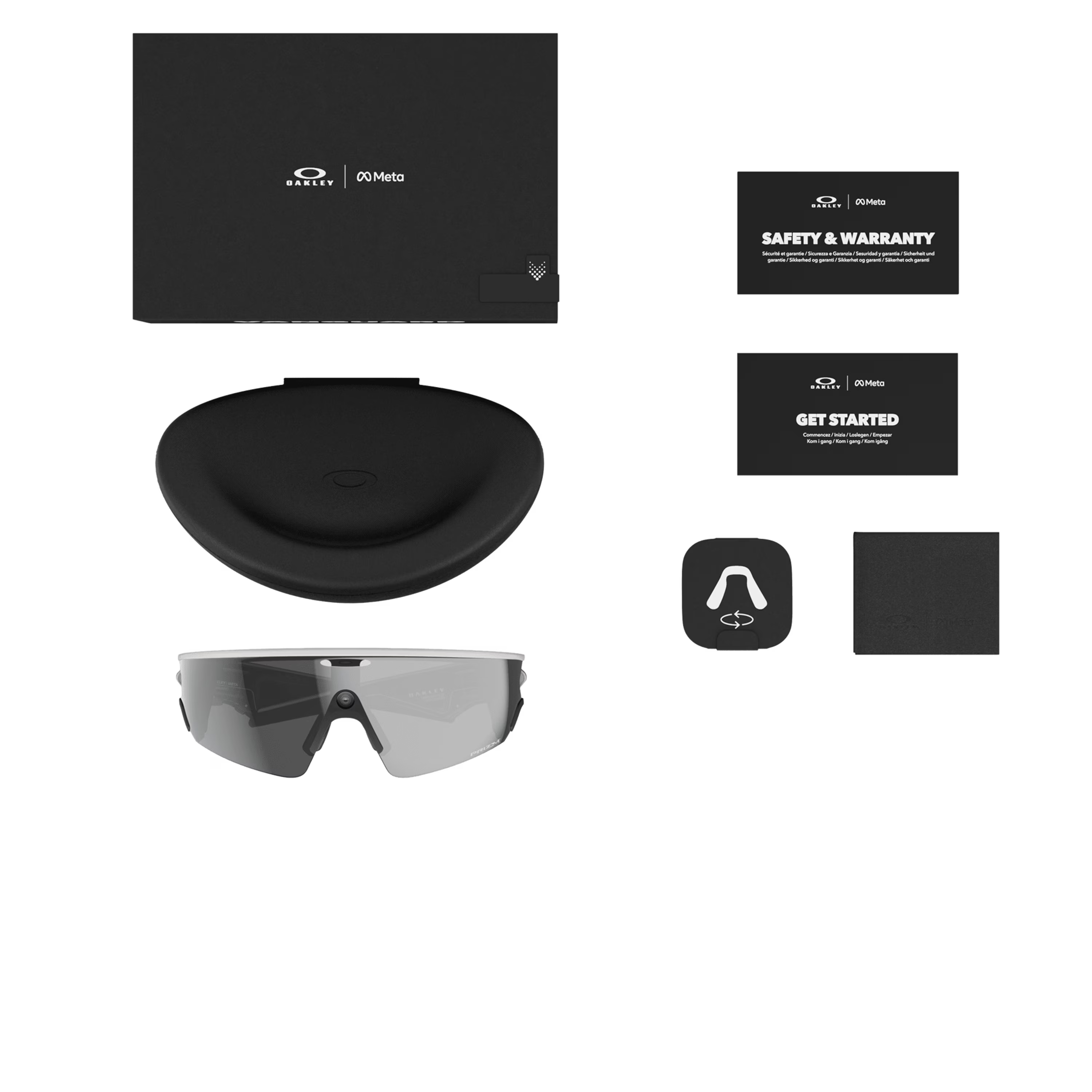 Vanguard Meta - White Frame/Prizm Black Lenses