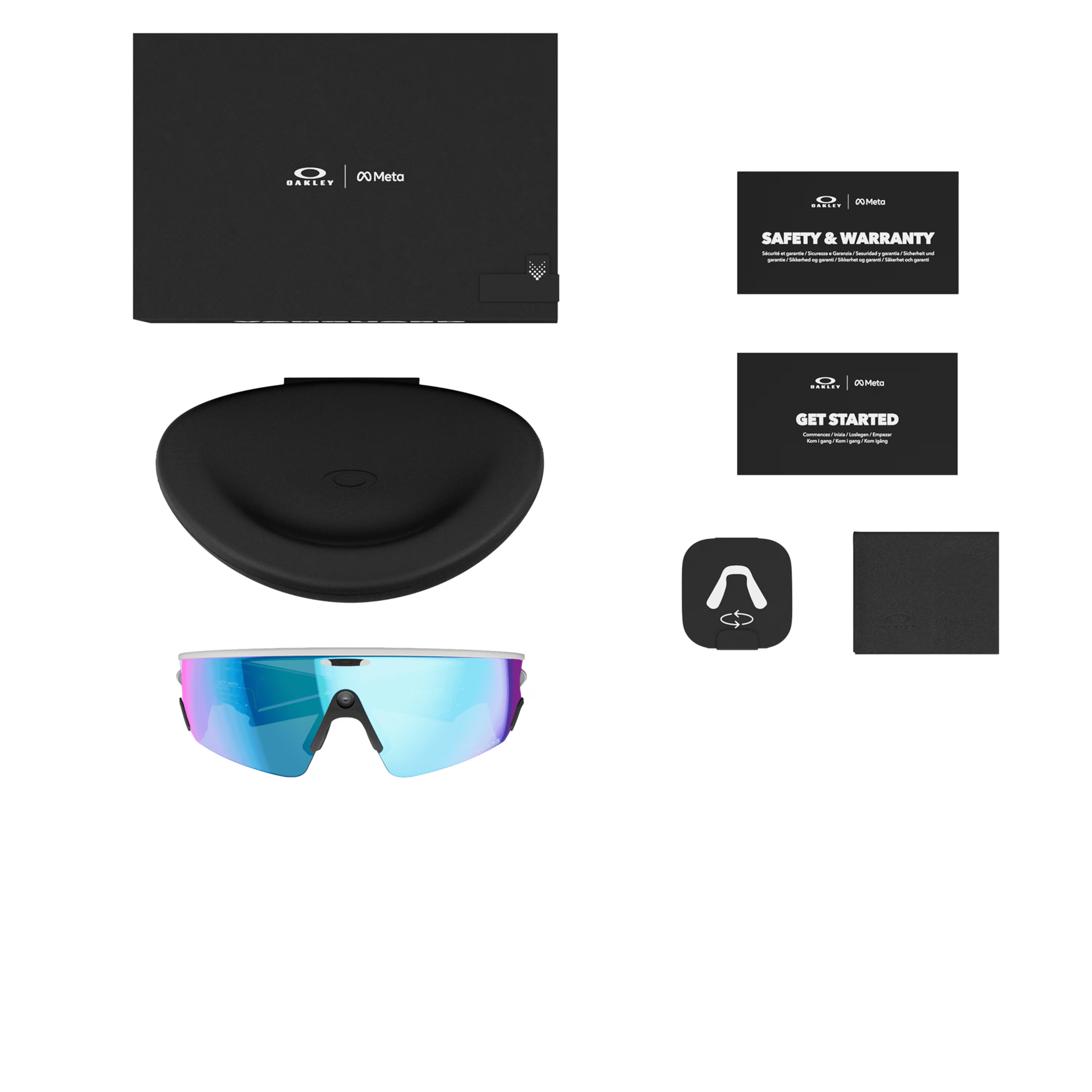 Vanguard Meta - White Frame/Prizm Sapphire Lenses