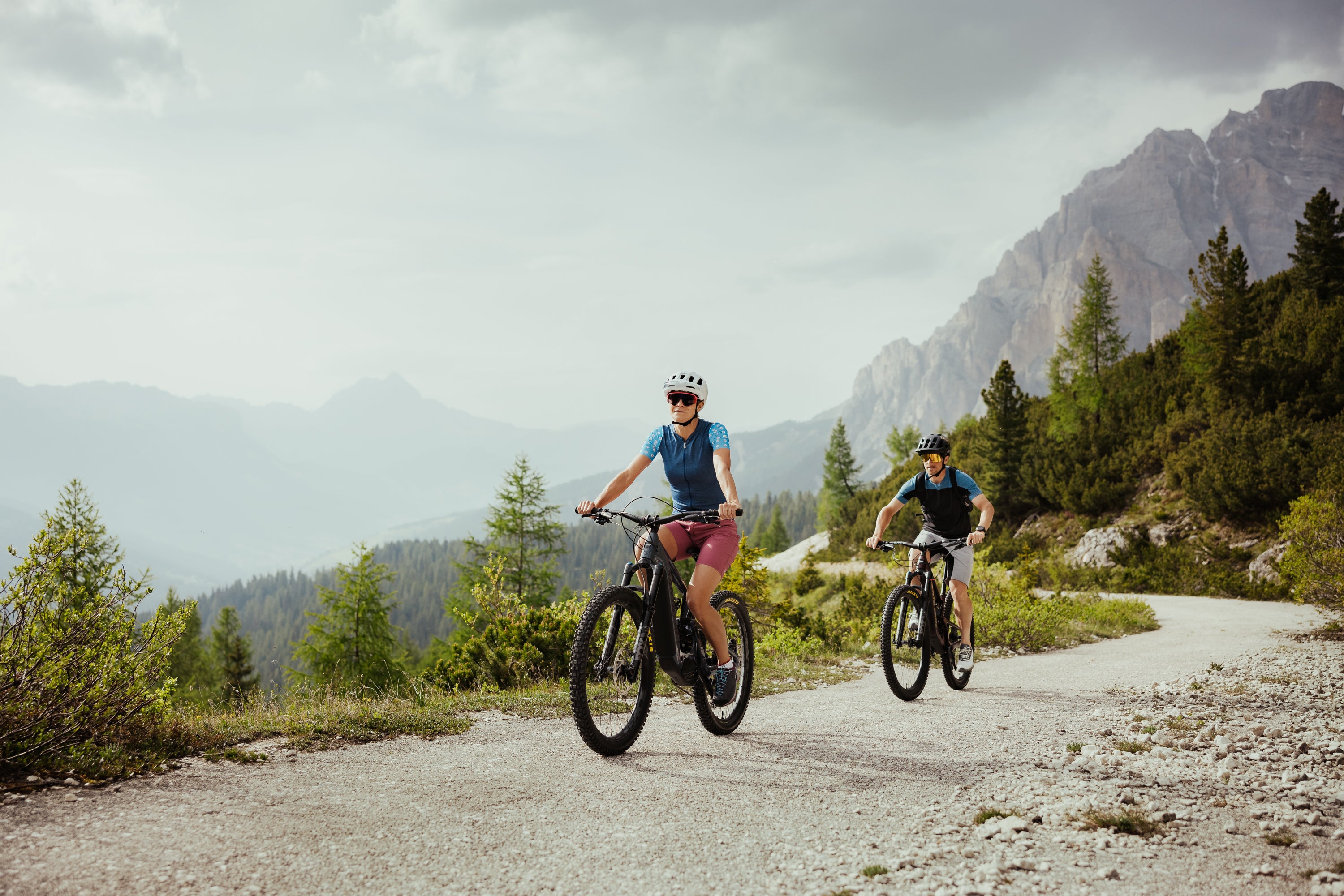 Guided biking and skiing tours