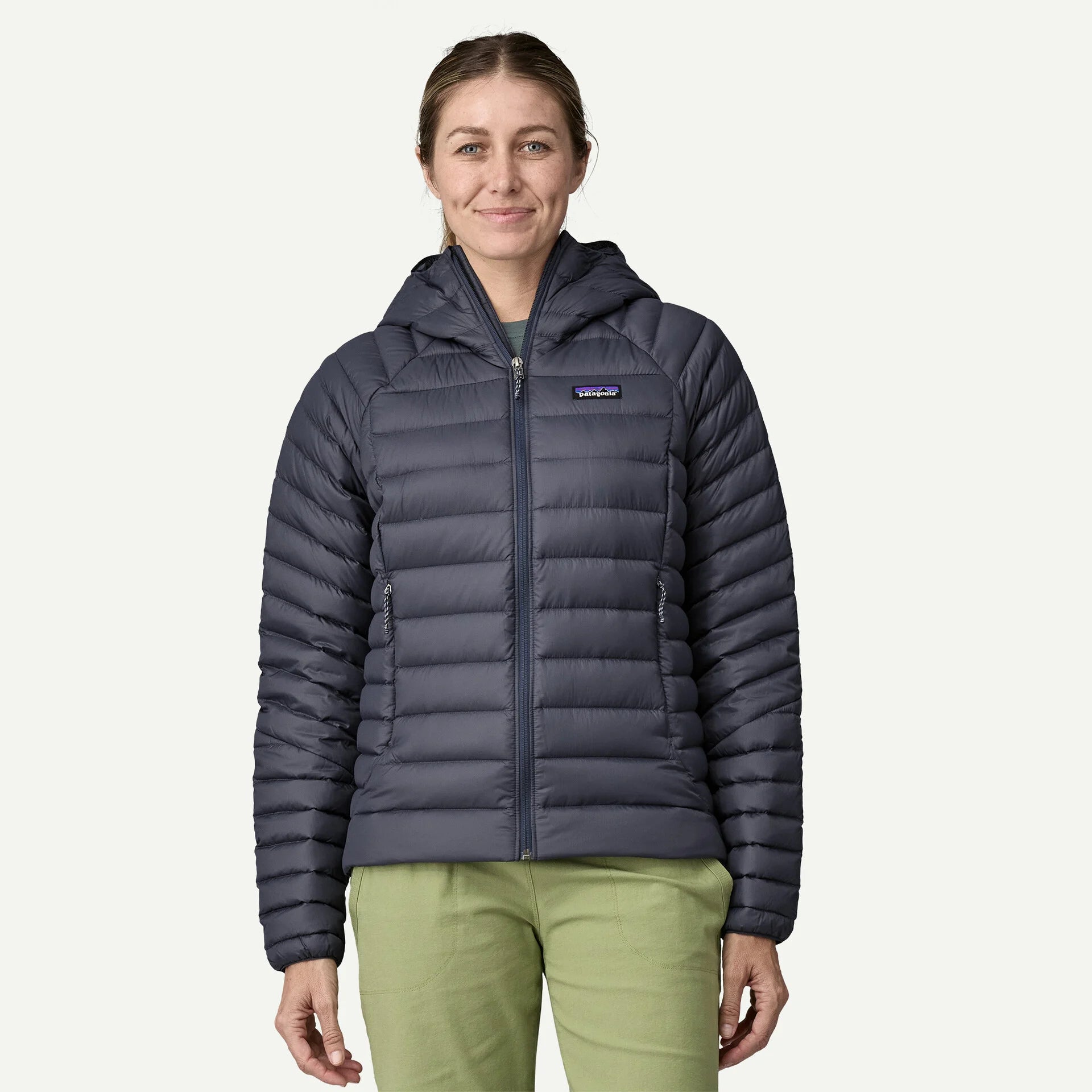 Down Sweater Hoody Wmn