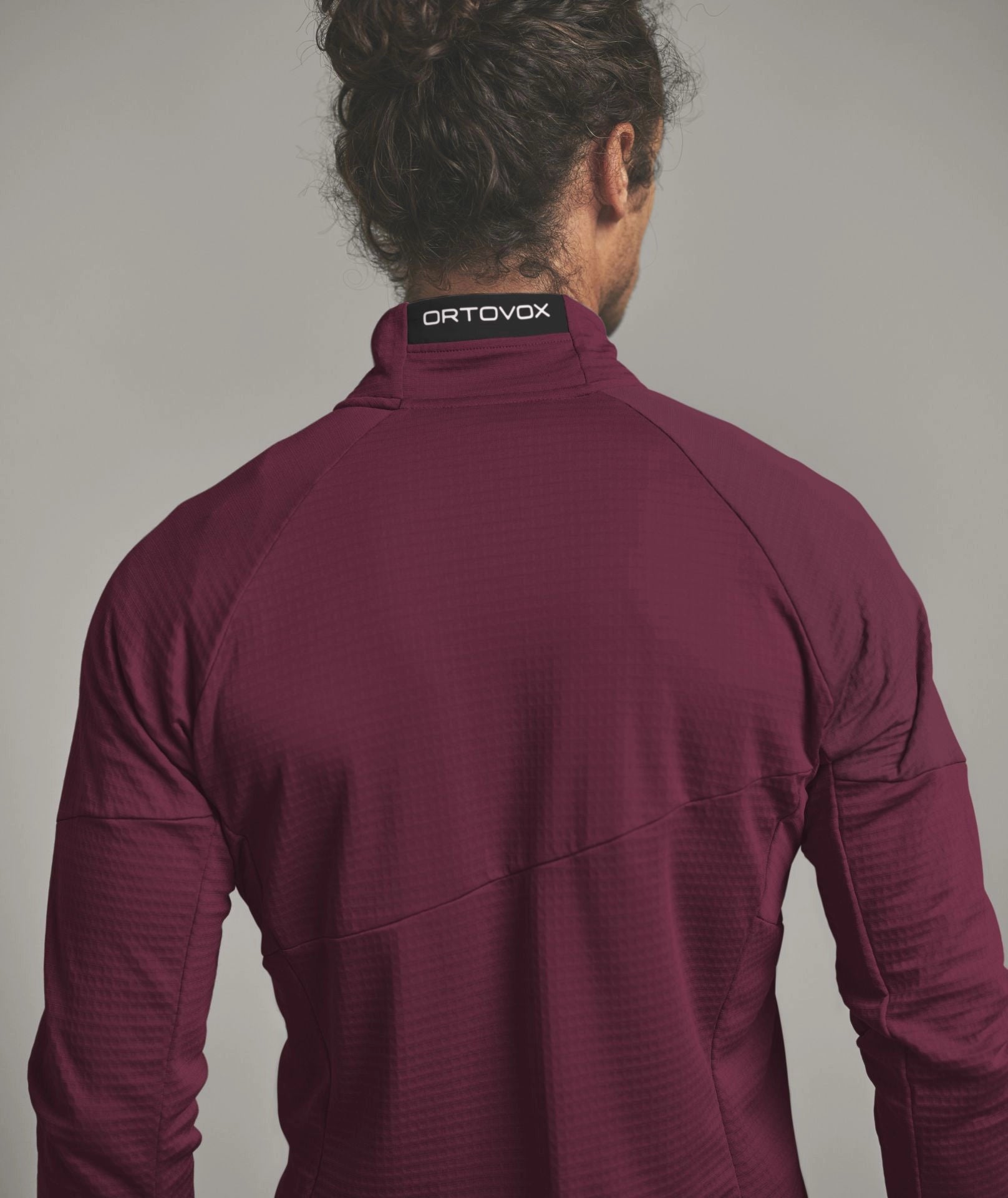 Fleece Light Grid Jacket Man