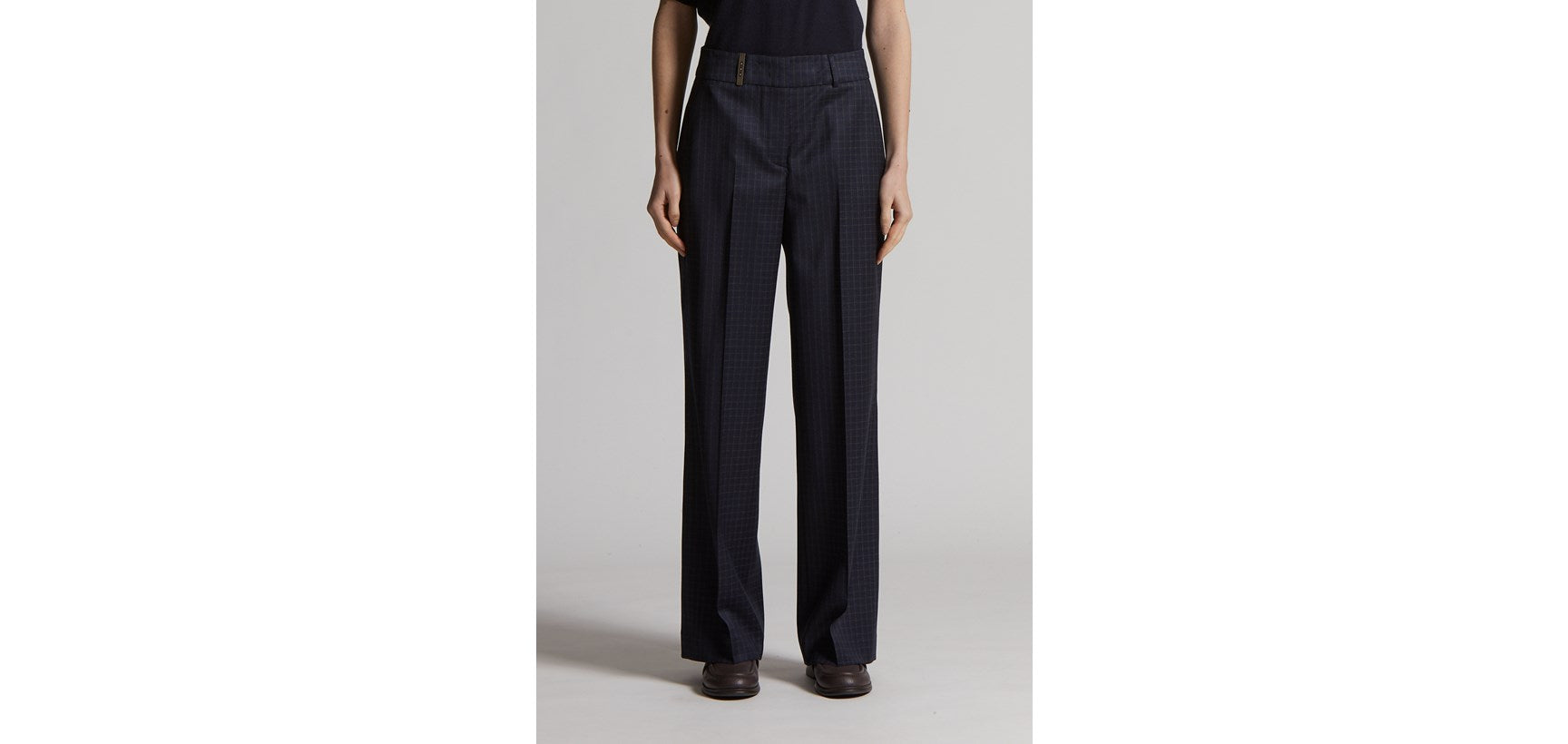 Pantalone Flanella Lana Stretch W