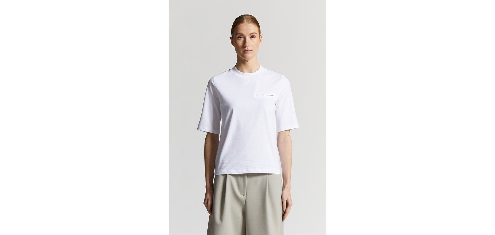 T-Shirt Jersey Cotone Stretch W