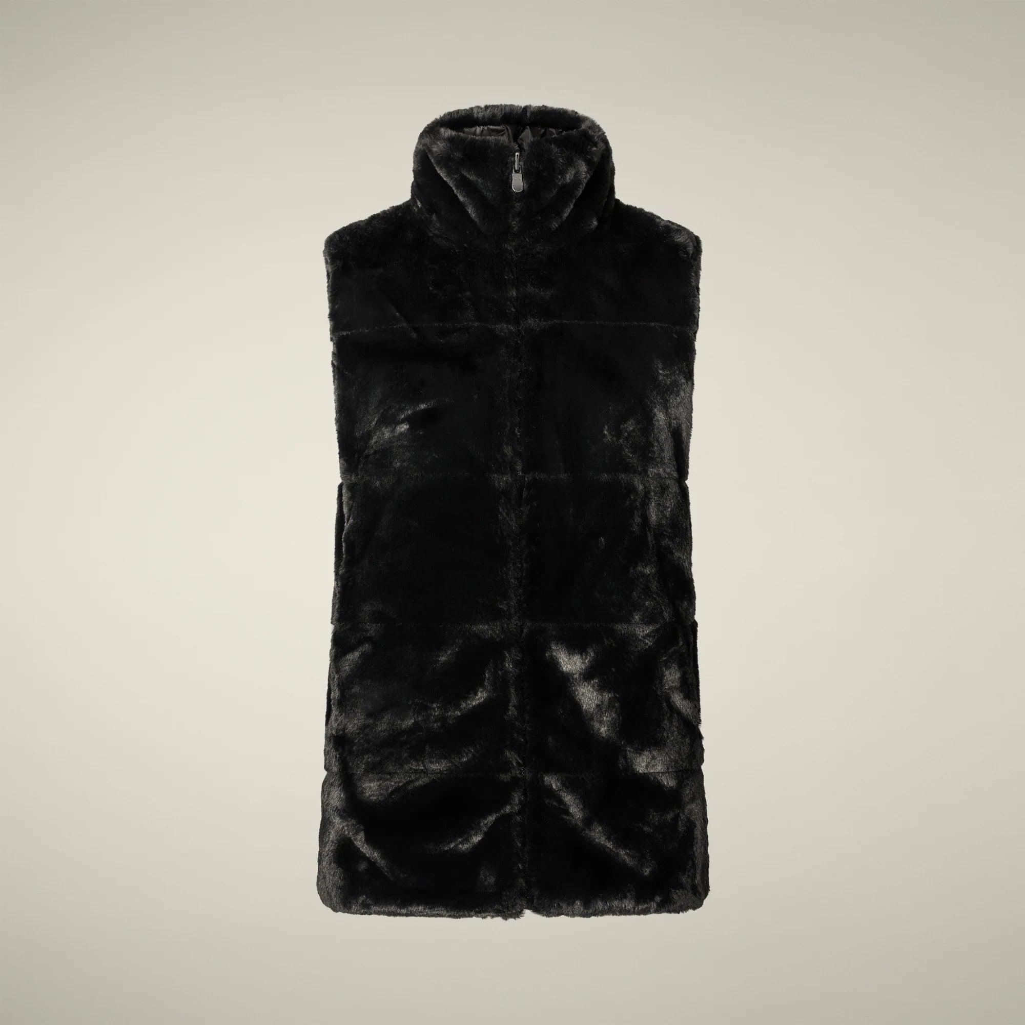 Nives Reversible Faux Fur Vest W