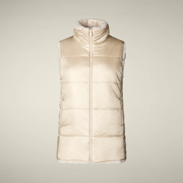 Save The Duck Nives Reversible Faux Fur Vest Women | Lagazoi Shop