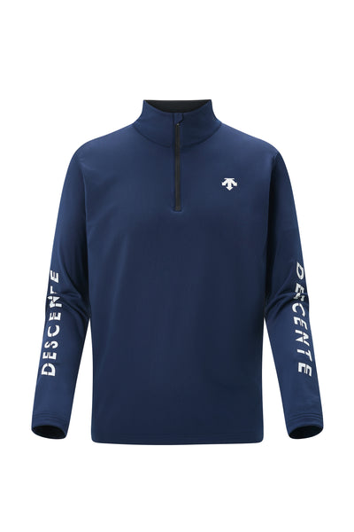 Descente Sleeve Logo T-Neck Mid Layer men | Lagazoi Shop Online