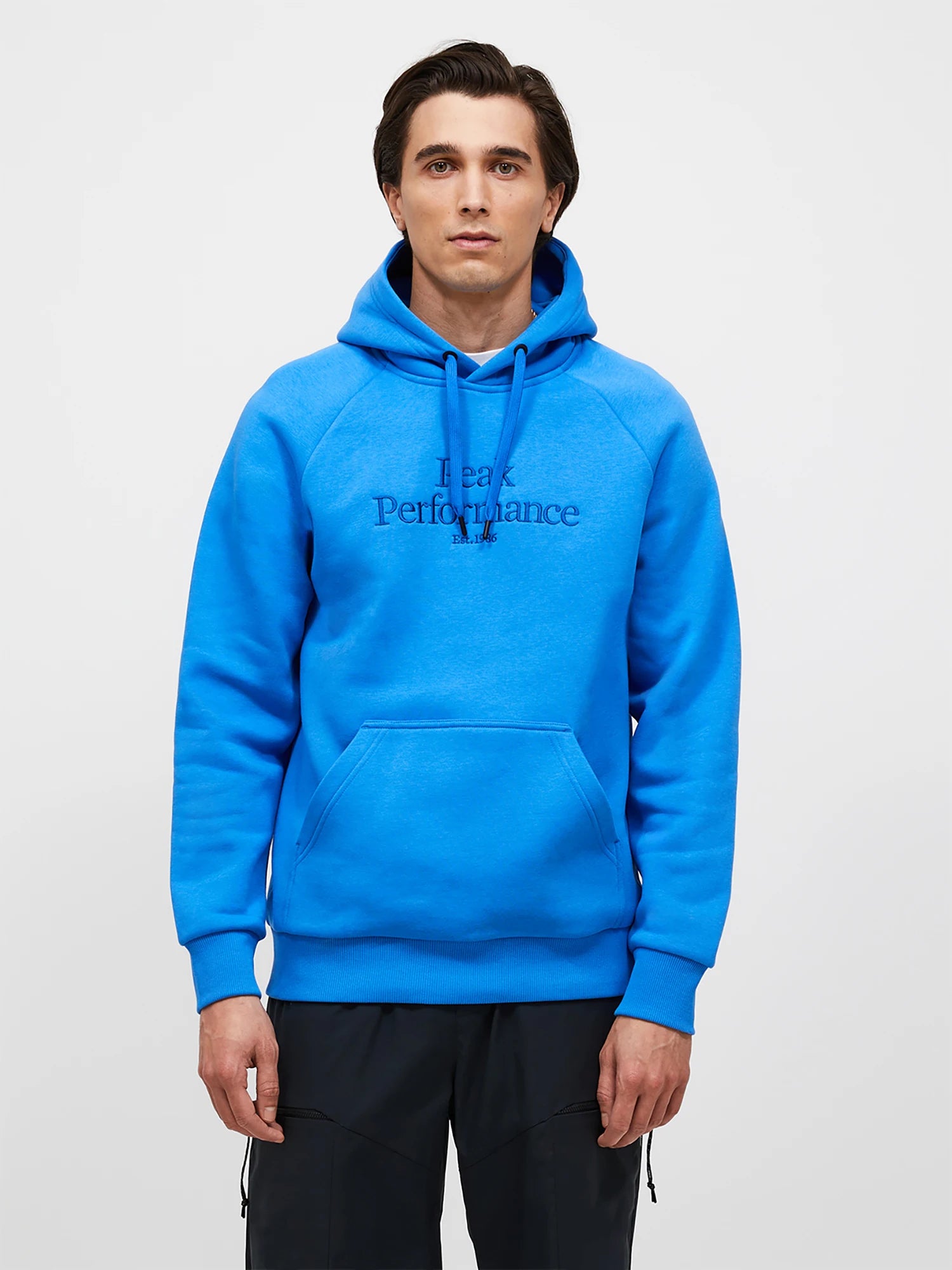 Sweat Peak Performance Bivval Polartec® - Homme Taille XL, Bleu, Zip, Respirant