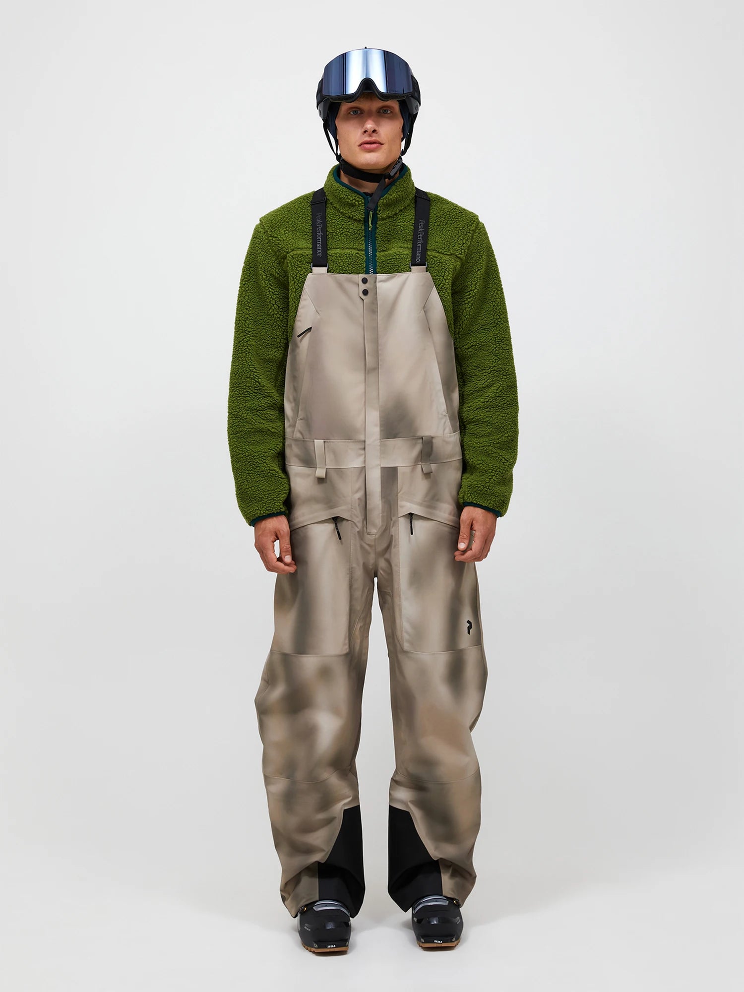 Edge Hipe 3L AOP Shell Bib Pants Man