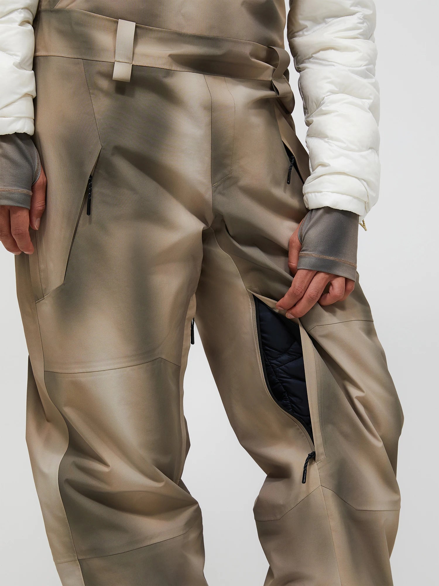 Edge 3L AOP Shell Bib Pants Wmn