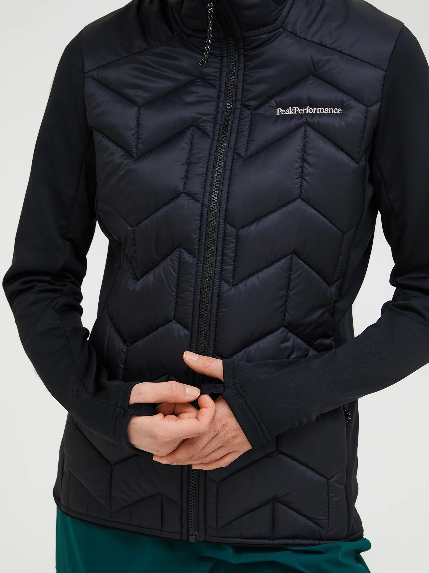 Elevate Insulated Hybrid Hood Jacket Wmn