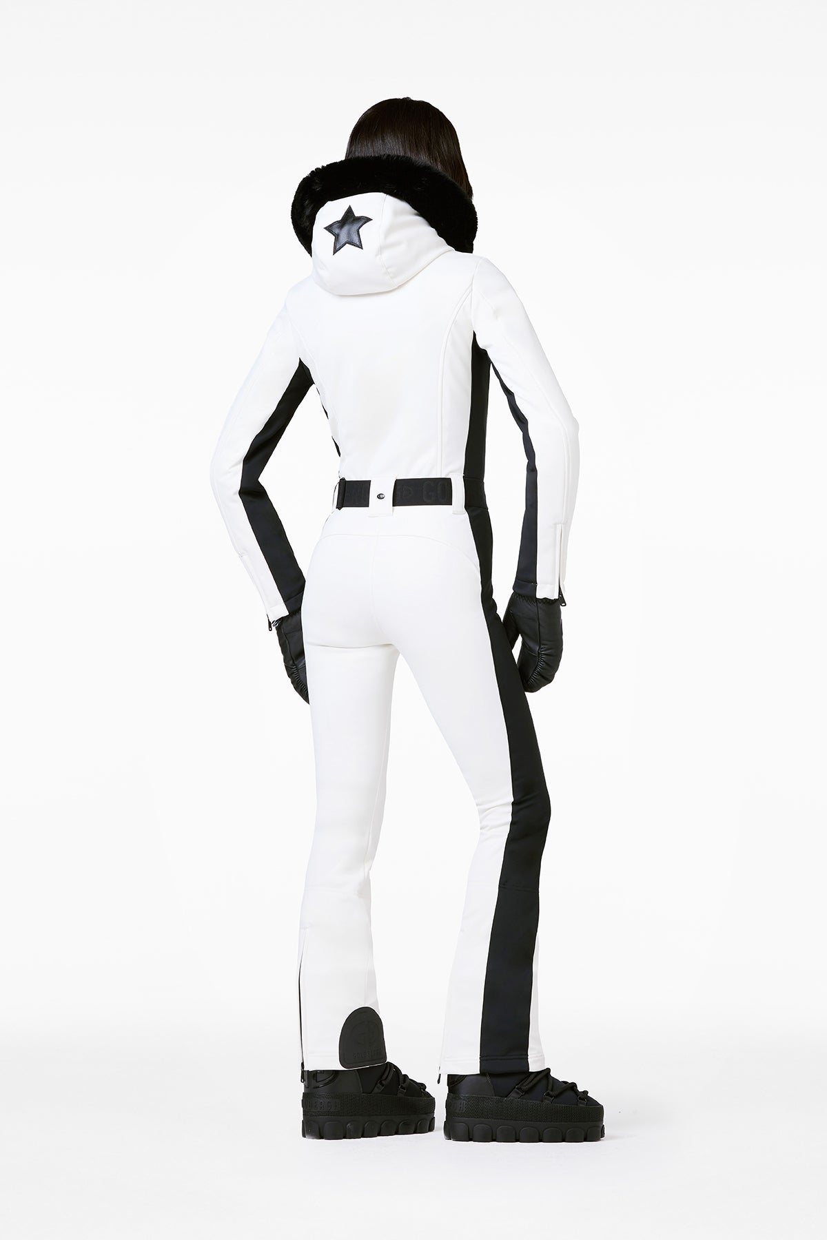 Parry Ski Suit Faux Border Wmn