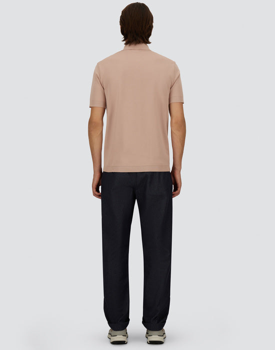 Polo Manica Corta Con Bordi Man