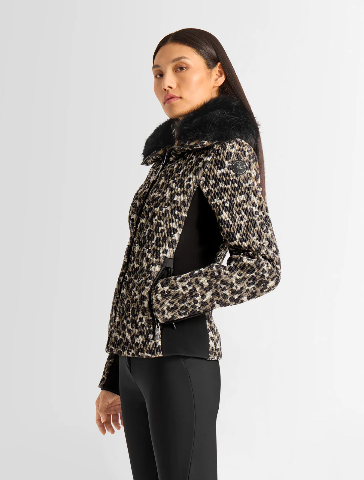 Montana Leopard Ski Jacket W