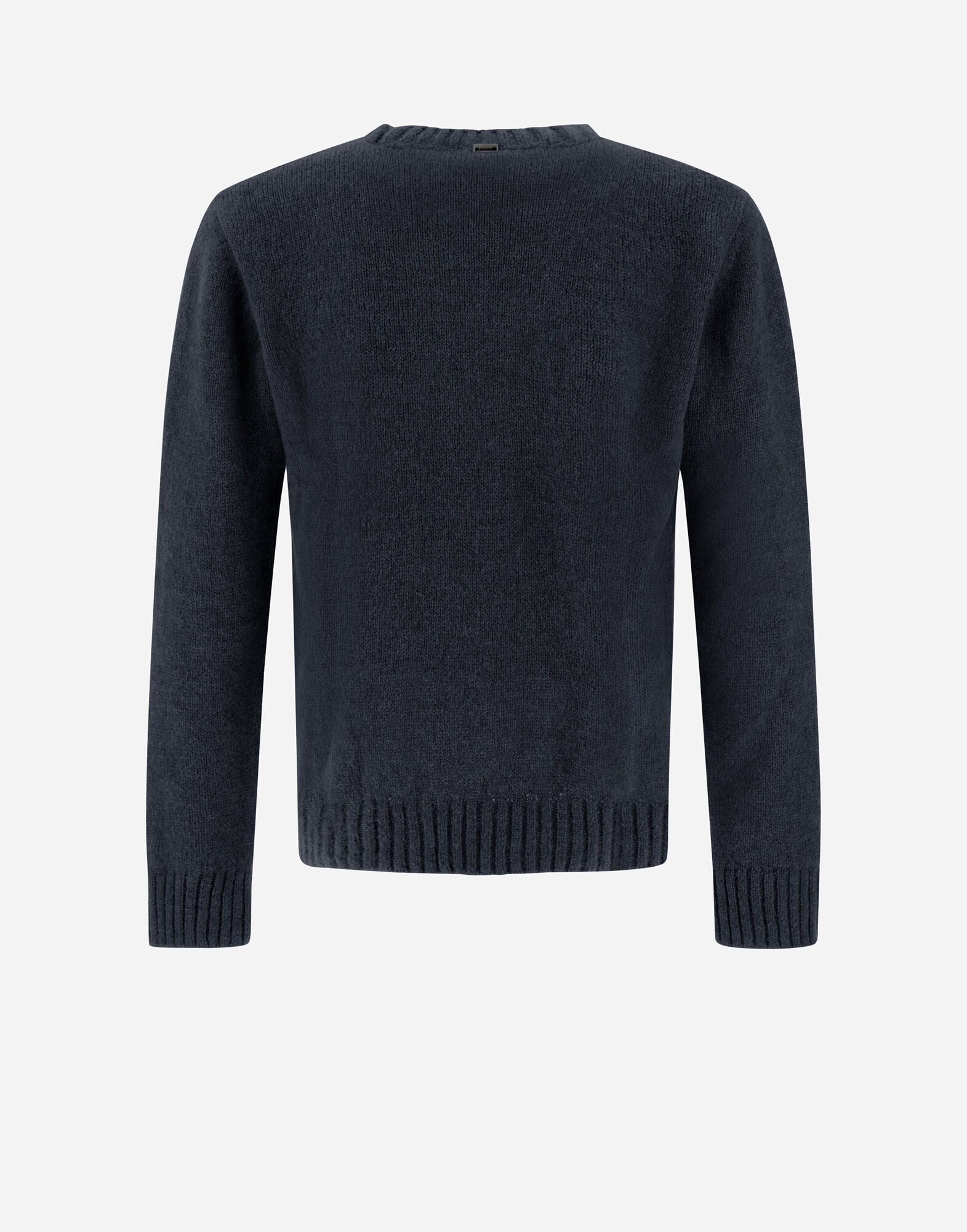 Sweater In Plain Alpaca Wool M