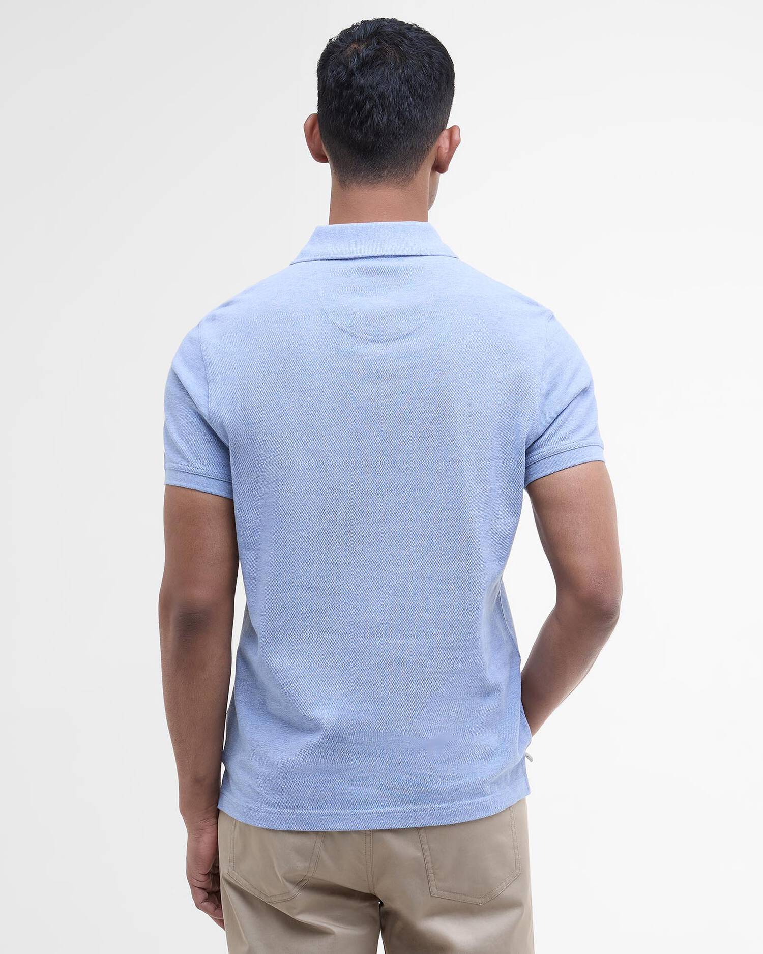 Tartan Pique Polo Man