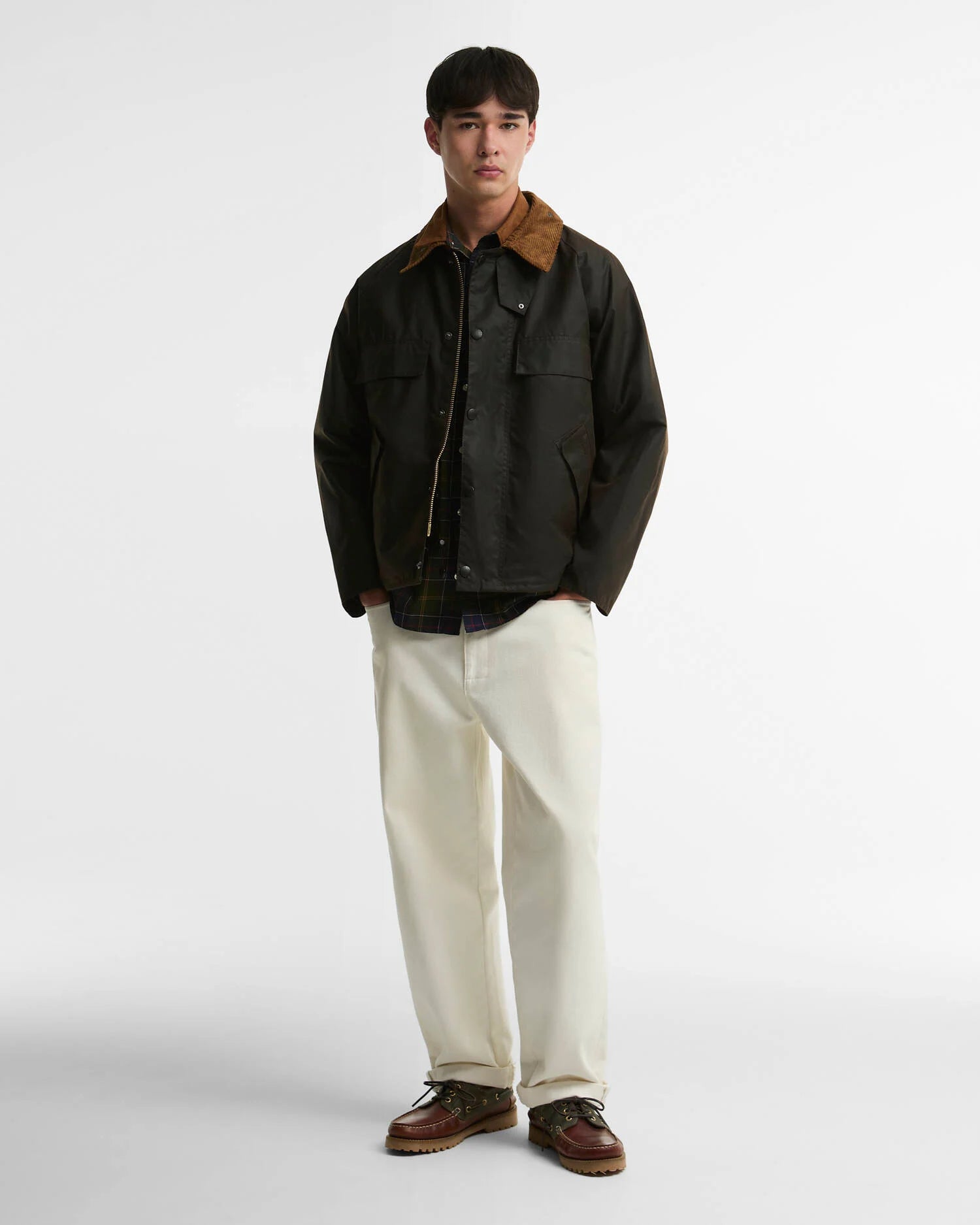 Four Poket Transport Wax Jacket Man
