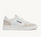 Medalist Low White Leather and Suede Man