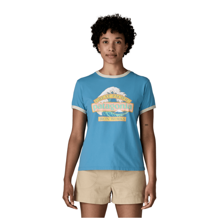 Great Waves Ringer Tee Wmn