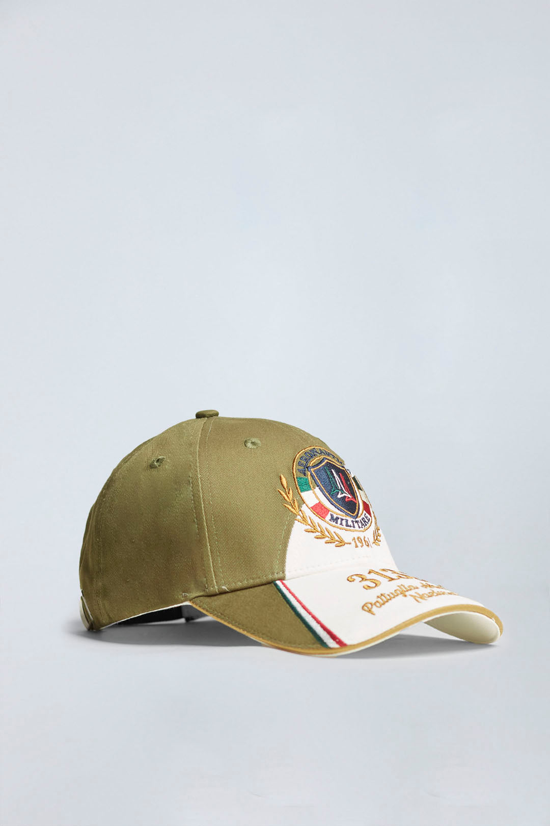 Color Block Embroidered Cap