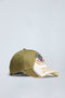 Color Block Embroidered Cap