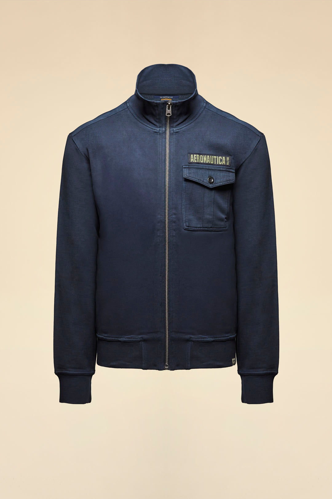 Garment-dyed Sweatshirt With Pocket Man