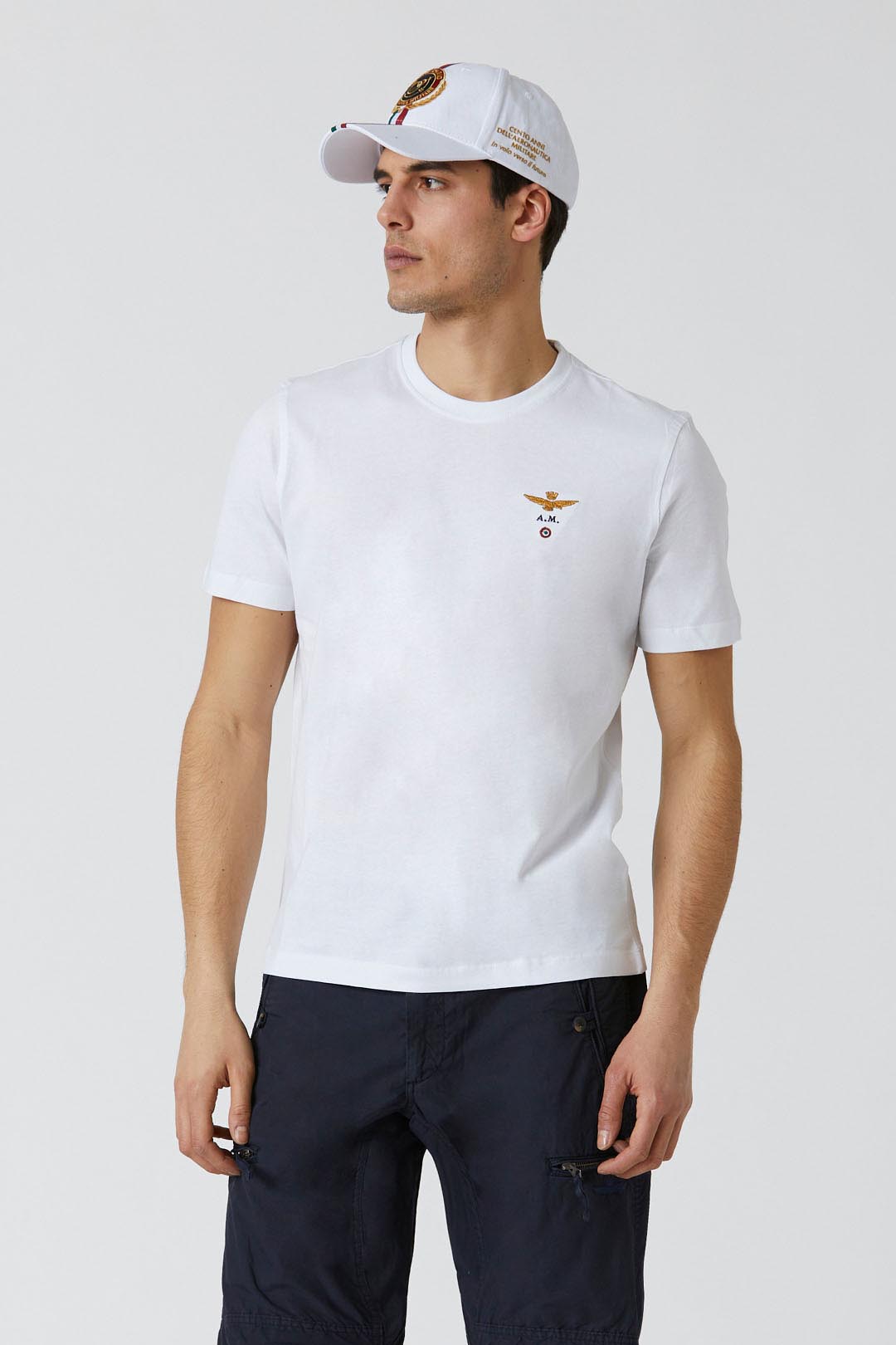 Basic short sleeve cotton t-shirt M