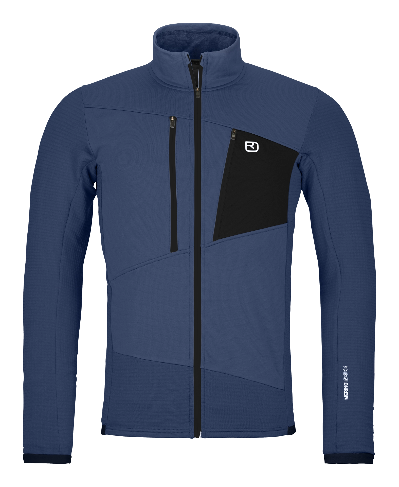 Fleece Grid Jacket Man