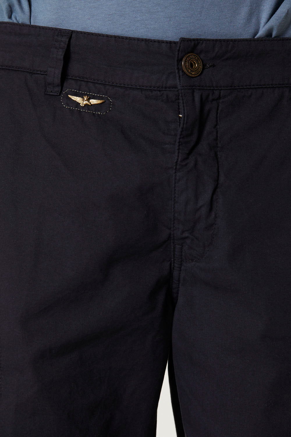 Cotton gabardine Bermuda shorts Men
