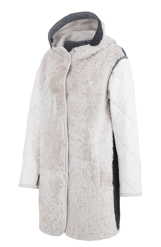 Women's Reversible Short Coat | WandaMulti | Frauenschuh | BOTËGHES LAGAZOI