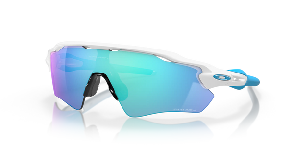 Oakley Radar Ev Path Polished White Frame W Prizm Sapphire Lenses