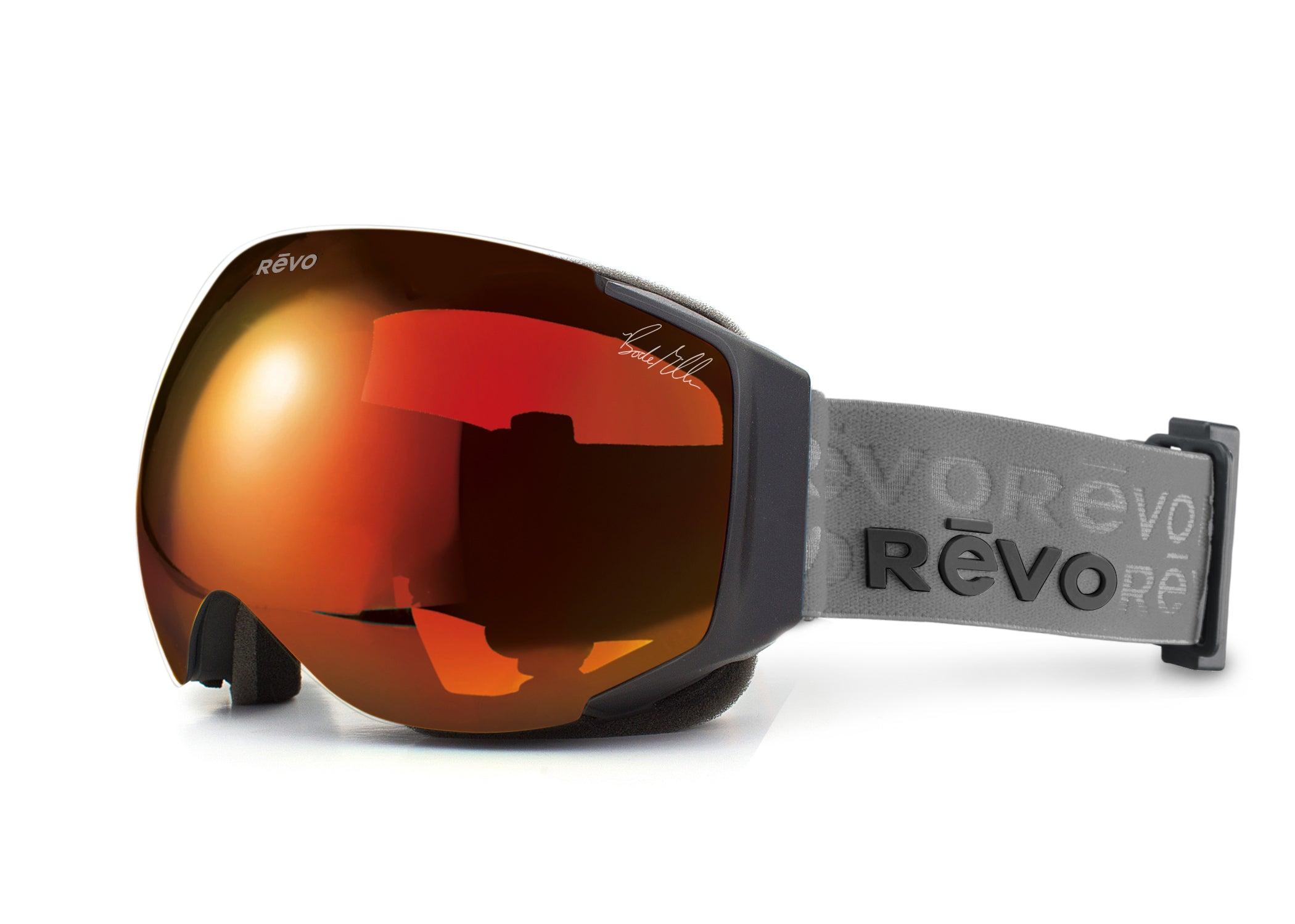 Bode N 2 Goggle - Matte Black - Solar Orange Photocromatic | BOTËGHES LAGAZOI