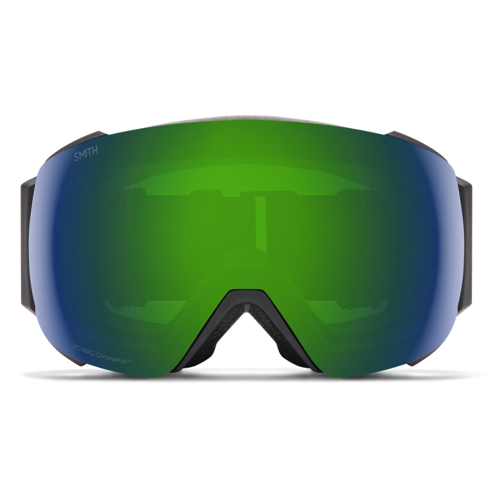 I/O MAG Black Goggle W ChromaPopSunGreenMirror Lens | BOTËGHES LAGAZOI