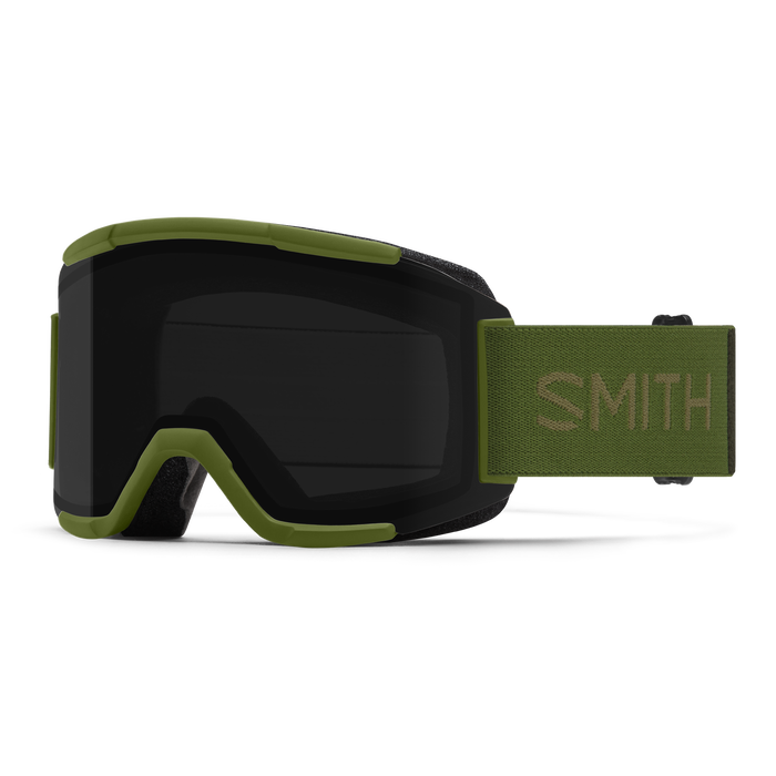 Squad Olive Goggle W ChromaPop Sun Black Lens | BOTËGHES LAGAZOI